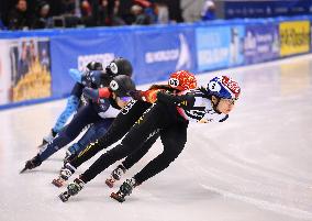 (SP)GERMANY-DRESDEN-ISU WORLD CUP-SHORT TRACK