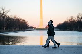 U.S.-WASHINGTON, D.C.-COLD WEATHER