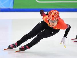 (SP)GERMANY-DRESDEN-SHORT TRACK SPEED SKATING-ISU WORLD CUP