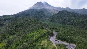 INDONESIA-CENTRAL JAVA-MOUNT MERAPI