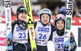 Ski jumping: Japanese sweep World Cup podium