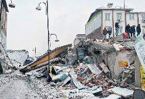 TÜRKIYE-MALATYA-EARTHQUAKES-AFTERMATH