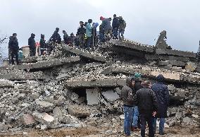 SYRIA-LATAKIA-JABLEH-EARTHQUAKE-RESCUE