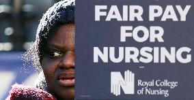 BRITAIN-LONDON-HEALTH WORKERS-STRIKE