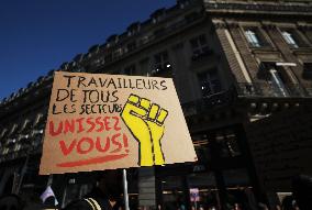 FRANCE-PARIS-PROTESTS-PENSION REFORM