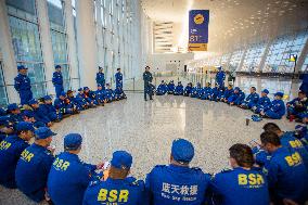 CHINA-HUBEI-WUHAN-RESCUE TEAM-TÜRKIYE-EARTHQUAKE (CN)