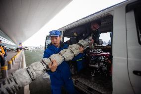 CHINA-HUBEI-WUHAN-RESCUE TEAM-TÜRKIYE-EARTHQUAKE (CN)