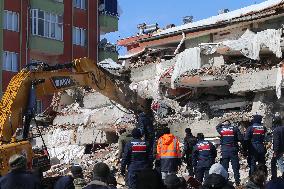 TÜRKIYE-ADIYAMAN-EARTHQUAKES-SEARCH AND RESCUE