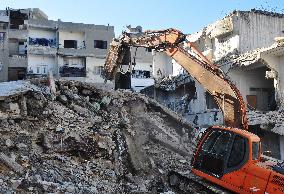 SYRIA-LATAKIA-EARTHQUAKES-RESCUE