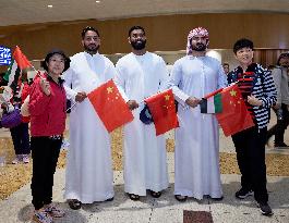 UAE-ABU DHABI-CHINESE TOURISTS