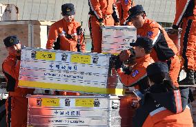 TÜRKIYE-HATAY-EARTHQUAKES-CHINESE RESCUE TEAM-OPERATION