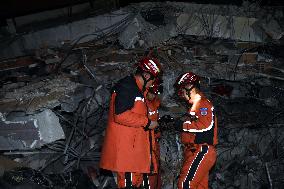 TÜRKIYE-HATAY-EARTHQUAKES-CHINESE RESCUE TEAM-OPERATION