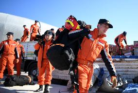 TÜRKIYE-HATAY-EARTHQUAKES-CHINESE RESCUE TEAM-OPERATION