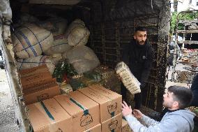 LEBANON-TRIPOLI-SYRIA-EARTHQUAKE-DONATIONS