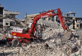 SYRIA-LATAKIA-EARTHQUAKES-RESCUE