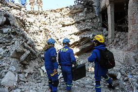 TÜRKIYE-EARTHQUAKES-CHINESE RESCUERS