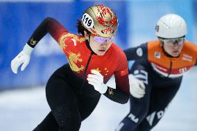 (SP)THE NETHERLANDS-DORDRECHT-SHORT TRACK SPEED SKATING-ISU WORLD CUP