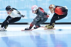 (SP)THE NETHERLANDS-DORDRECHT-SHORT TRACK SPEED SKATING-ISU WORLD CUP