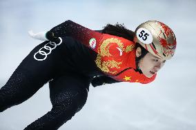 (SP)THE NETHERLANDS-DORDRECHT-SHORT TRACK SPEED SKATING-ISU WORLD CUP