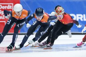 (SP)THE NETHERLANDS-DORDRECHT-SHORT TRACK SPEED SKATING-ISU WORLD CUP