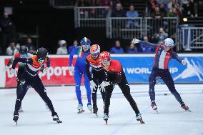 (SP)THE NETHERLANDS-DORDRECHT-SHORT TRACK SPEED SKATING-ISU WORLD CUP