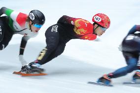 (SP)THE NETHERLANDS-DORDRECHT-SHORT TRACK SPEED SKATING-ISU WORLD CUP