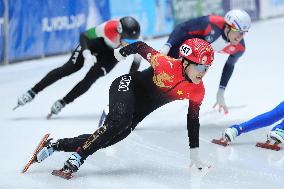 (SP)THE NETHERLANDS-DORDRECHT-SHORT TRACK SPEED SKATING-ISU WORLD CUP