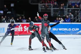 (SP)THE NETHERLANDS-DORDRECHT-SHORT TRACK SPEED SKATING-ISU WORLD CUP-DAY 1