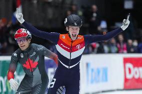 (SP)THE NETHERLANDS-DORDRECHT-SHORT TRACK SPEED SKATING-ISU WORLD CUP-DAY 1