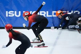 (SP)THE NETHERLANDS-DORDRECHT-SHORT TRACK SPEED SKATING-ISU WORLD CUP-DAY 1