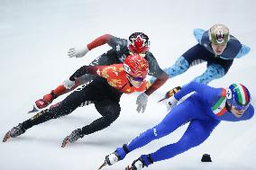 (SP)THE NETHERLANDS-DORDRECHT-SHORT TRACK SPEED SKATING-ISU WORLD CUP-DAY 1