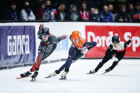 (SP)THE NETHERLANDS-DORDRECHT-SHORT TRACK SPEED SKATING-ISU WORLD CUP-DAY 1