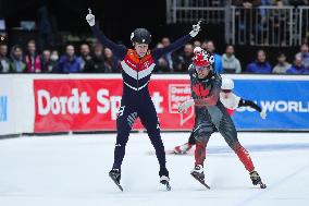 (SP)THE NETHERLANDS-DORDRECHT-SHORT TRACK SPEED SKATING-ISU WORLD CUP-DAY 1