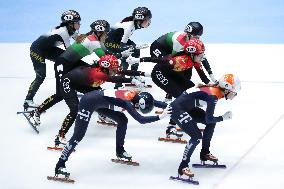 (SP)THE NETHERLANDS-DORDRECHT-SHORT TRACK SPEED SKATING-ISU WORLD CUP-DAY 1