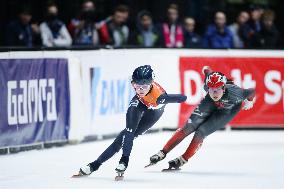 (SP)THE NETHERLANDS-DORDRECHT-SHORT TRACK SPEED SKATING-ISU WORLD CUP-DAY 1