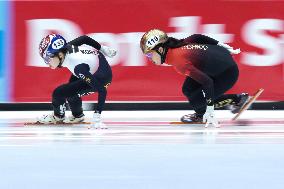 (SP)THE NETHERLANDS-DORDRECHT-SHORT TRACK SPEED SKATING-ISU WORLD CUP-DAY 1