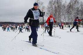 (SP)RUSSIA-KHIMKI-MASS SKIING