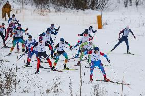 (SP)RUSSIA-KHIMKI-MASS SKIING