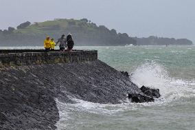 NEW ZEALAND-AUCKLAND-TROPICAL CYCLONE-WARNINGS