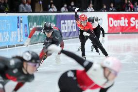 (SP)THE NETHERLANDS-DORDRECHT-SHORT TRACK SPEED SKATING-ISU WORLD CUP