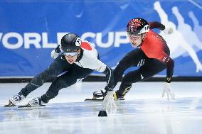 (SP)THE NETHERLANDS-DORDRECHT-SHORT TRACK SPEED SKATING-ISU WORLD CUP