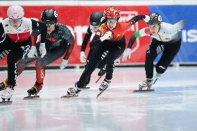 (SP)THE NETHERLANDS-DORDRECHT-SHORT TRACK SPEED SKATING-ISU WORLD CUP