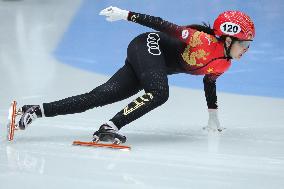 (SP)THE NETHERLANDS-DORDRECHT-SHORT TRACK SPEED SKATING-ISU WORLD CUP