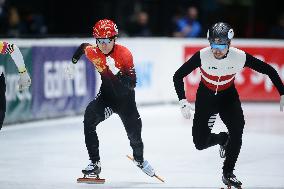 (SP)THE NETHERLANDS-DORDRECHT-SHORT TRACK SPEED SKATING-ISU WORLD CUP