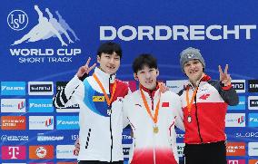 (SP)THE NETHERLANDS-DORDRECHT-SHORT TRACK SPEED SKATING-ISU WORLD CUP