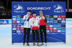 (SP)THE NETHERLANDS-DORDRECHT-SHORT TRACK SPEED SKATING-ISU WORLD CUP