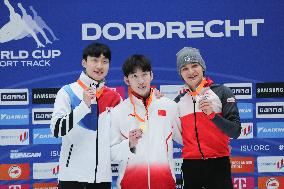 (SP)THE NETHERLANDS-DORDRECHT-SHORT TRACK SPEED SKATING-ISU WORLD CUP