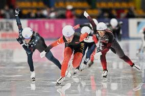 (SP)POLAND-TOMASZOW MAZOWIECKI-SPEED SKATING-ISU WORLD CUP-DAY 3