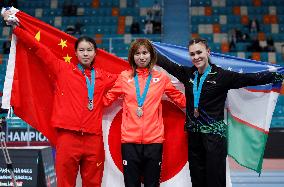 (SP)KAZAKHSTAN-ASTANA-ATHLETICS-ASIAN INDOOR CHAMPIONSHIPS-WOMEN'S LONG JUMP