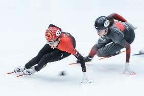 (SP)THE NETHERLANDS-DORDRECHT-SHORT TRACK SPEED SKATING-ISU WORLD CUP